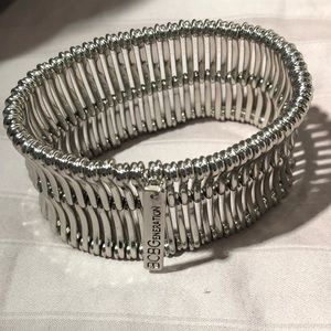 BCBGeneration Stretch Silver Bracelet